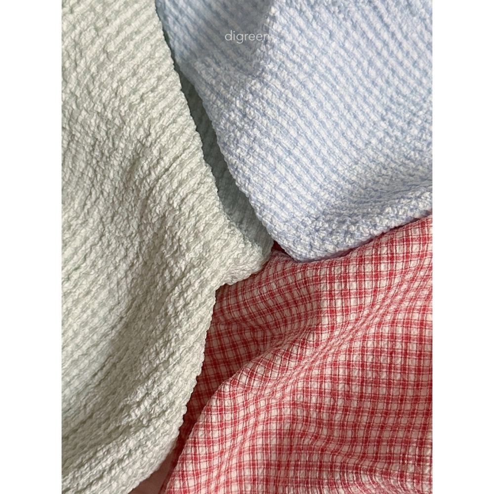 26夏 正韓 DIGREEN｜Daily Neutral 格紋連帽背心-細節圖3