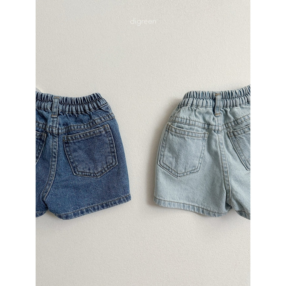 26夏 正韓 DIGREEN｜Daily Neutral 經典款 牛仔短褲-細節圖2