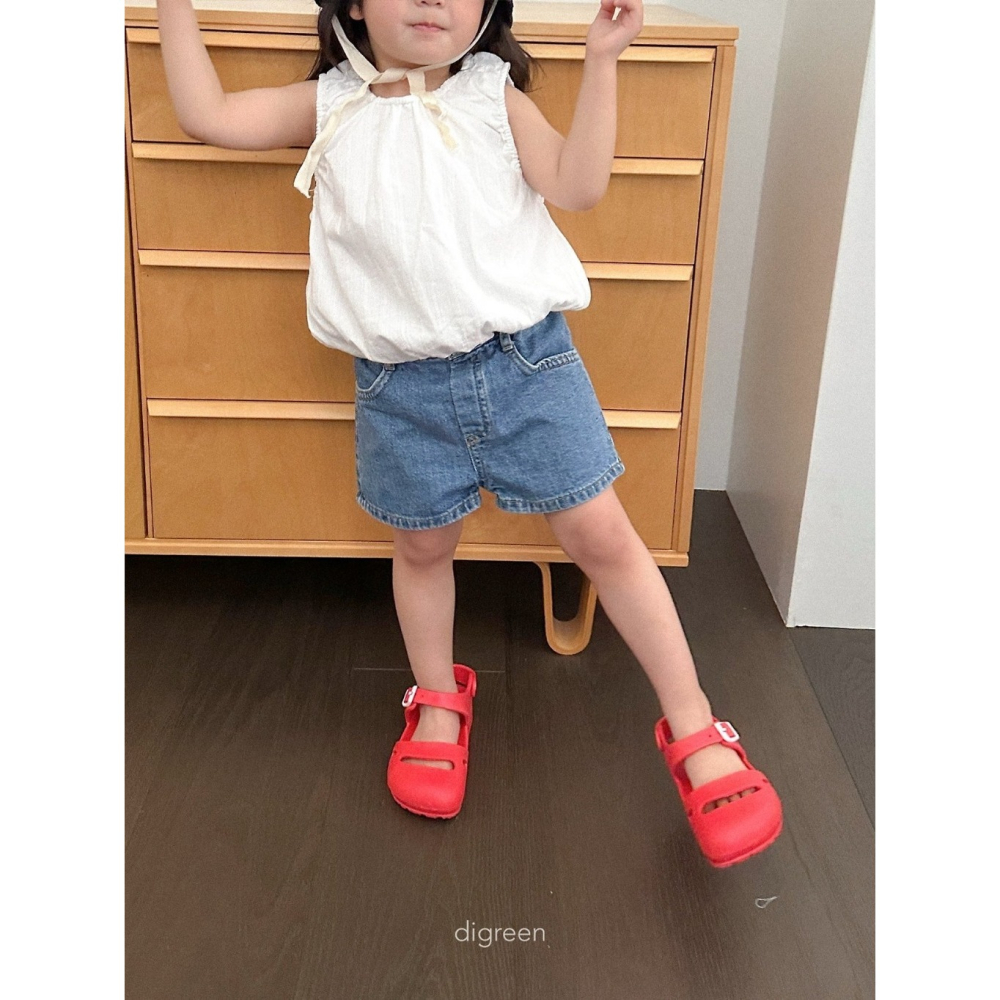 26夏 正韓 DIGREEN｜Daily Neutral 經典款 牛仔短褲-細節圖3