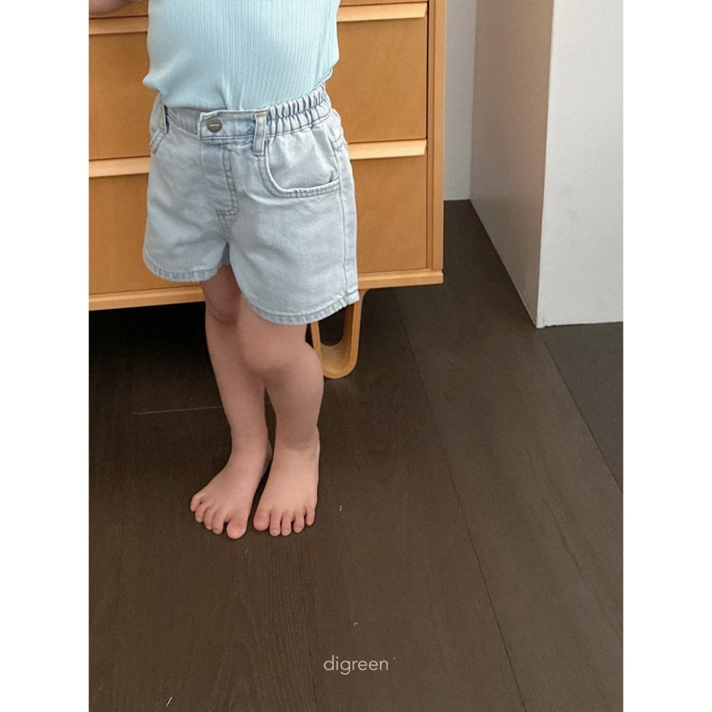 26夏 正韓 DIGREEN｜Daily Neutral 經典款 牛仔短褲-細節圖5