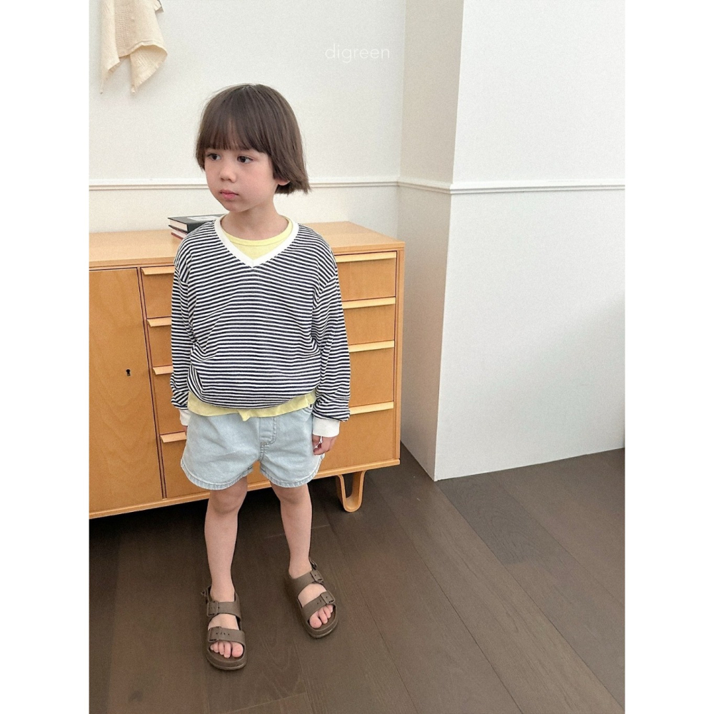 26夏 正韓 DIGREEN｜Daily Neutral 經典款 牛仔短褲-細節圖7