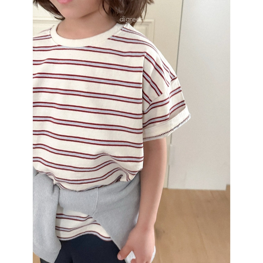 26夏 正韓 DIGREEN｜Daily Neutral 不敗款條紋 短Ｔ-細節圖7