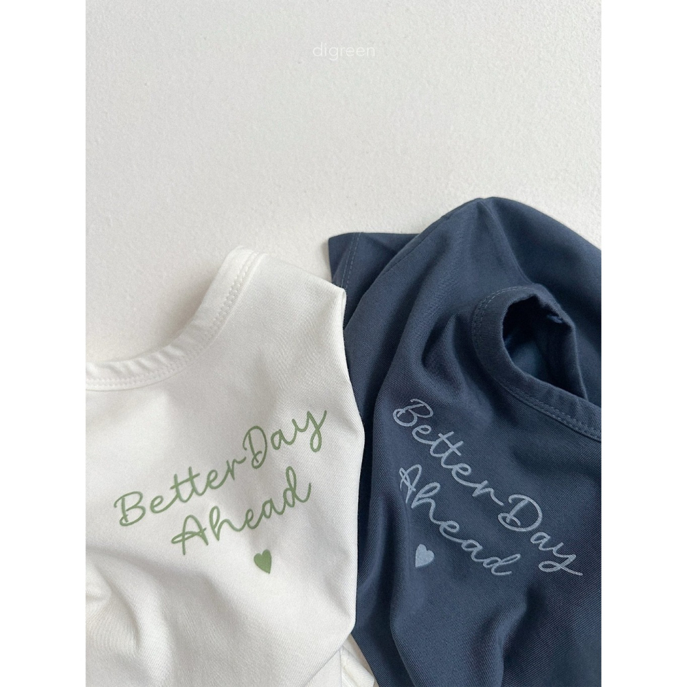 26夏 正韓 DIGREEN｜Daily Neutral 一天比一天更好 短袖T-細節圖3