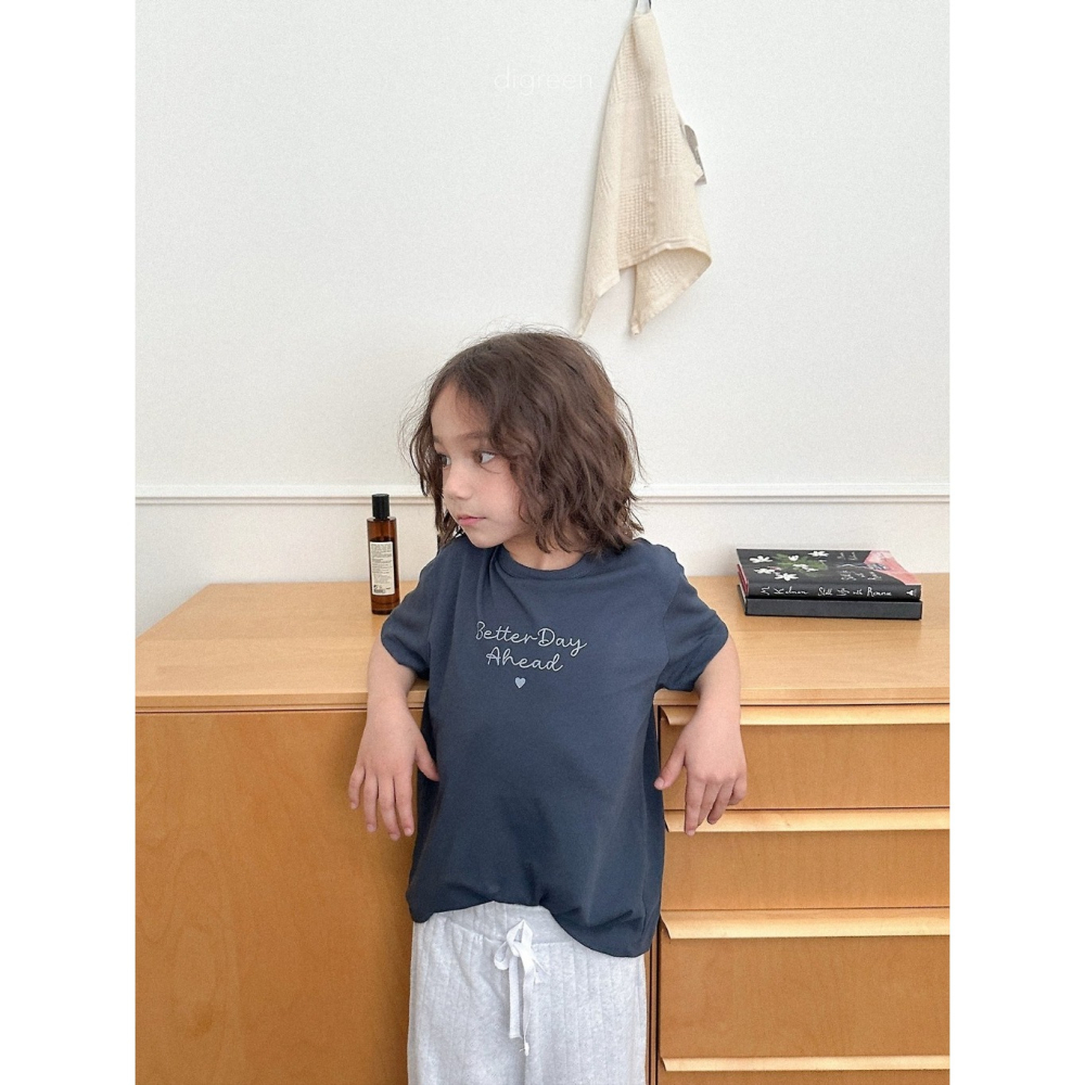 26夏 正韓 DIGREEN｜Daily Neutral 一天比一天更好 短袖T-細節圖4