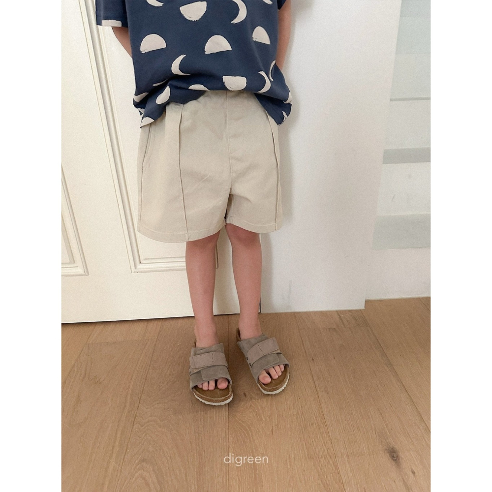 26夏 正韓 DIGREEN｜Daily Neutral 質感加分 前車線 短褲-細節圖3