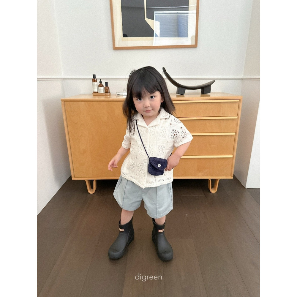26夏 正韓 DIGREEN｜Daily Neutral 質感加分 前車線 短褲-細節圖5
