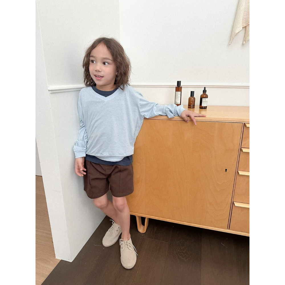 26夏 正韓 DIGREEN｜Daily Neutral 質感加分 前車線 短褲-細節圖7