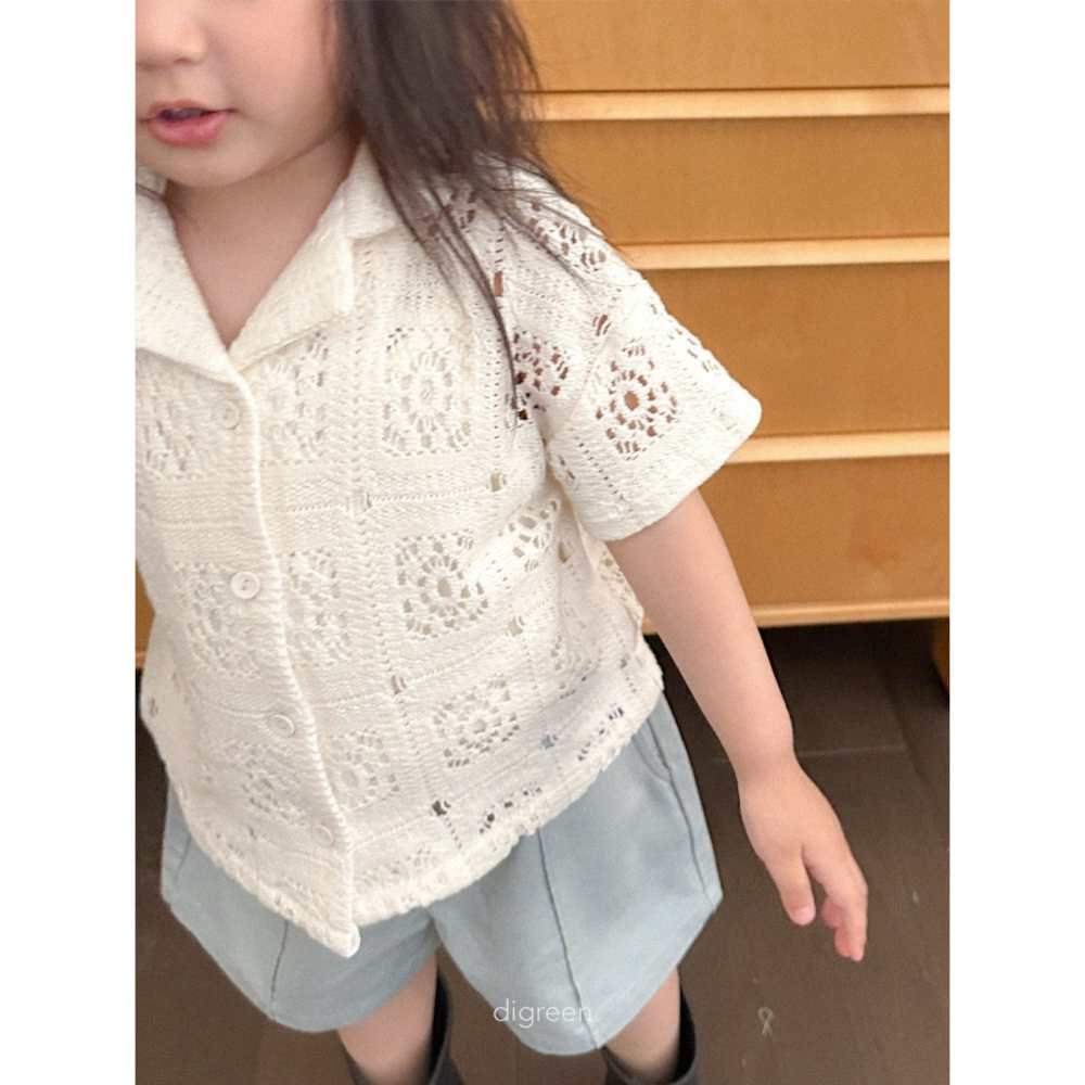 26夏 正韓 DIGREEN｜Daily Neutral 質感滿分 雕花針織衫-細節圖3