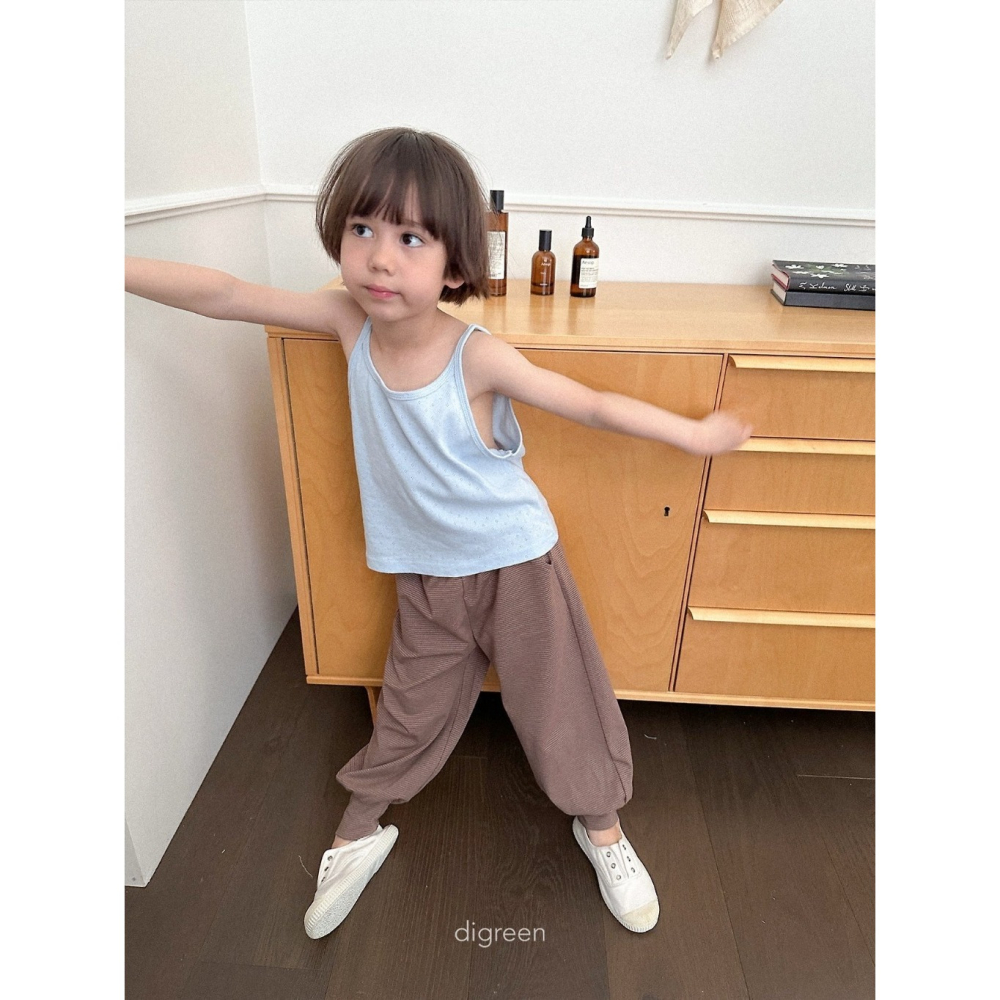 26夏 正韓 DIGREEN｜Daily Neutral 綿柔感 印花 細肩背心-細節圖5