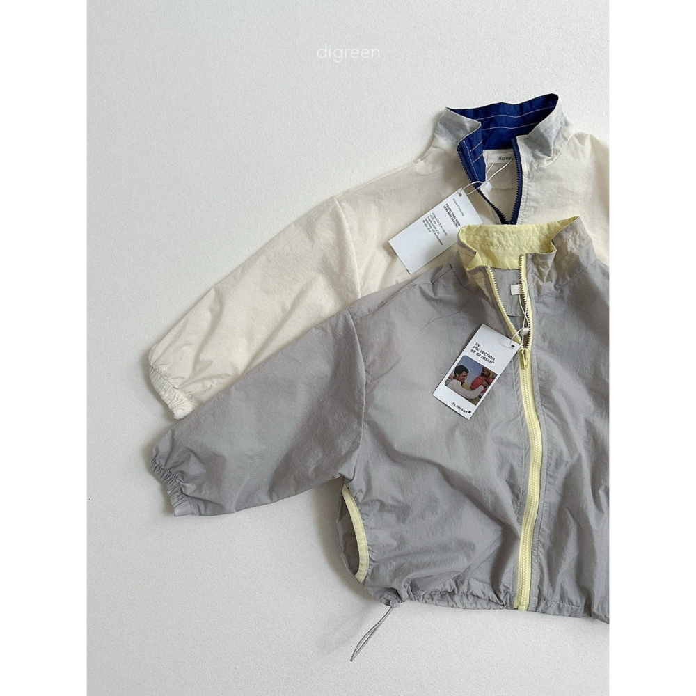 26夏 正韓 DIGREEN｜Daily Neutral  細緻配色 薄透防曬外套-細節圖2