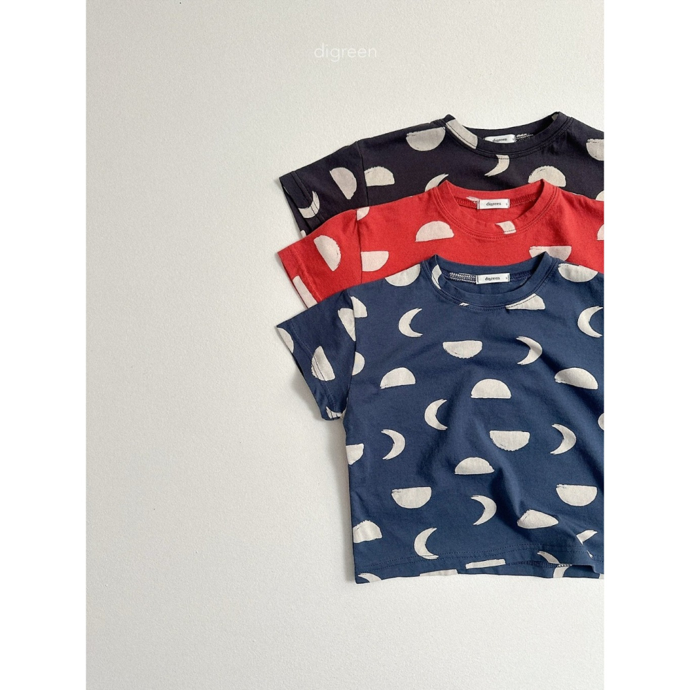 26夏 正韓 DIGREEN｜Daily Neutral 幾何圖騰 短T-細節圖2