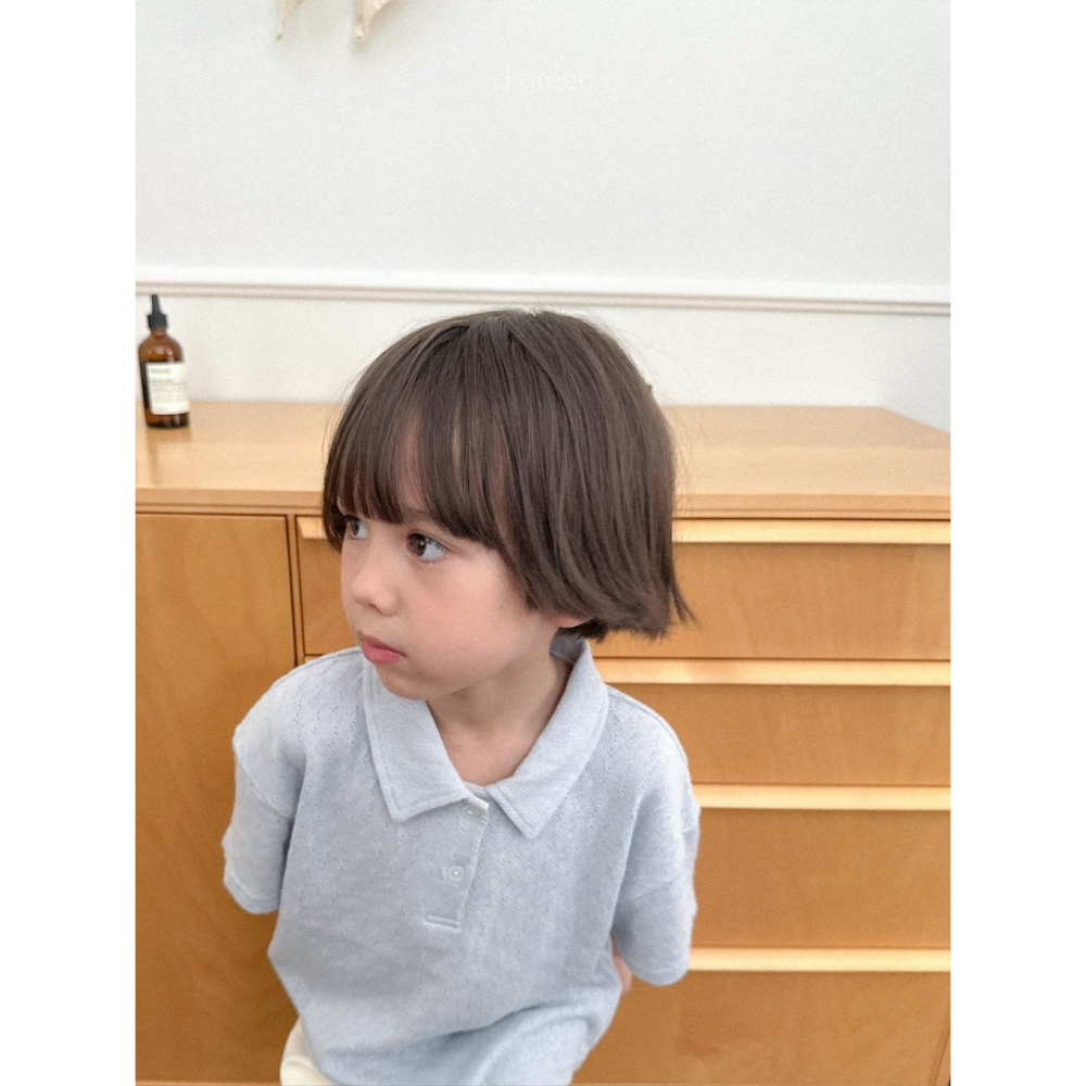 26夏 正韓 DIGREEN｜Daily Neutral 綿柔感 印花 POLO衫-細節圖4