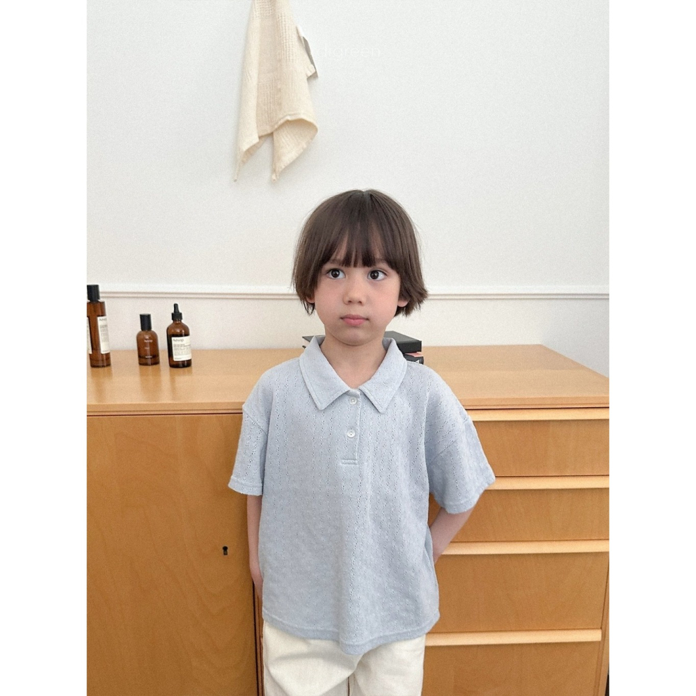 26夏 正韓 DIGREEN｜Daily Neutral 綿柔感 印花 POLO衫-細節圖5