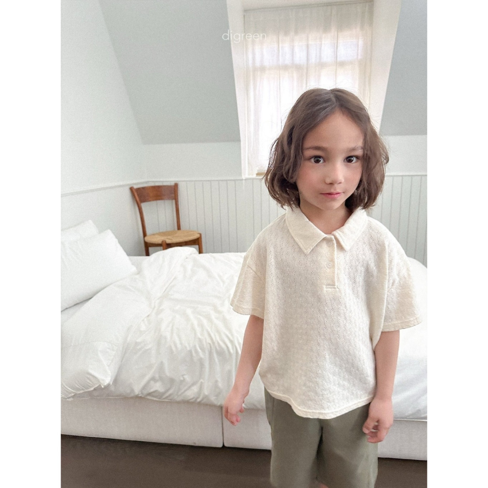26夏 正韓 DIGREEN｜Daily Neutral 綿柔感 印花 POLO衫-細節圖6