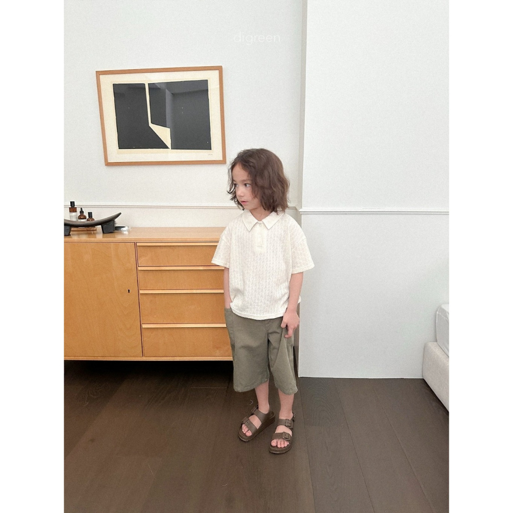 26夏 正韓 DIGREEN｜Daily Neutral 綿柔感 印花 POLO衫-細節圖7