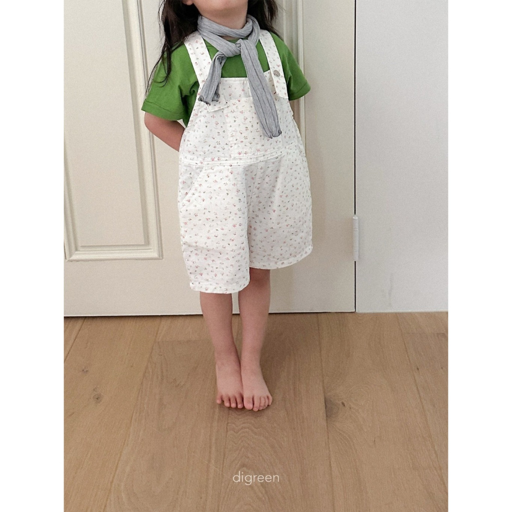 26夏 正韓 DIGREEN｜Daily Neutral  只有小孩可以 吊帶短褲-細節圖5