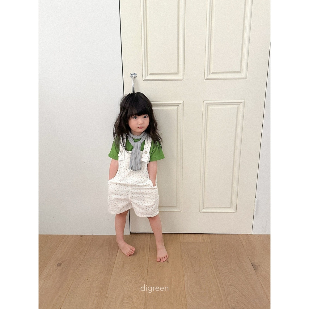 26夏 正韓 DIGREEN｜Daily Neutral  只有小孩可以 吊帶短褲-細節圖6