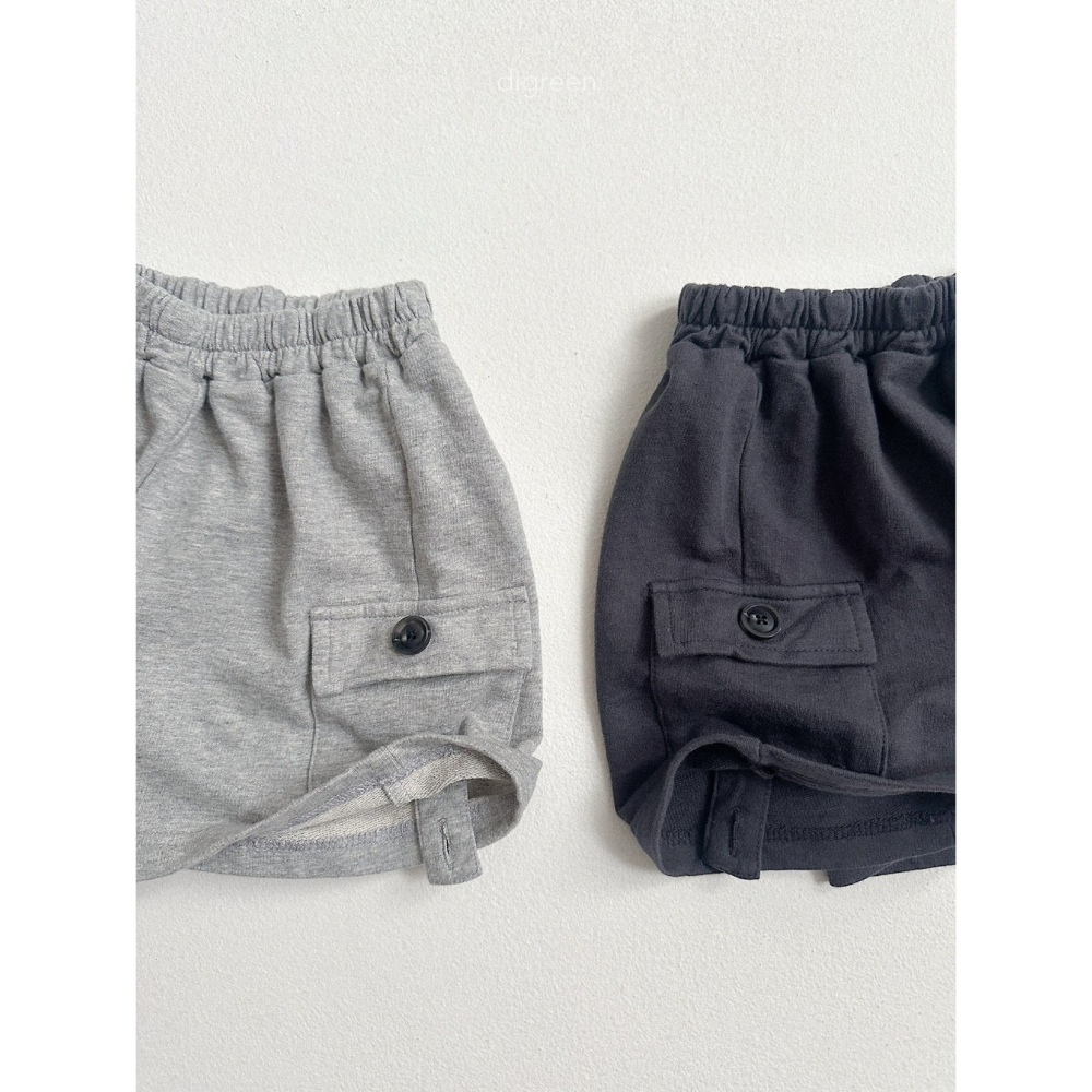 26夏 正韓 DIGREEN｜Daily Neutral  側口袋 可反折 五分短褲-細節圖3