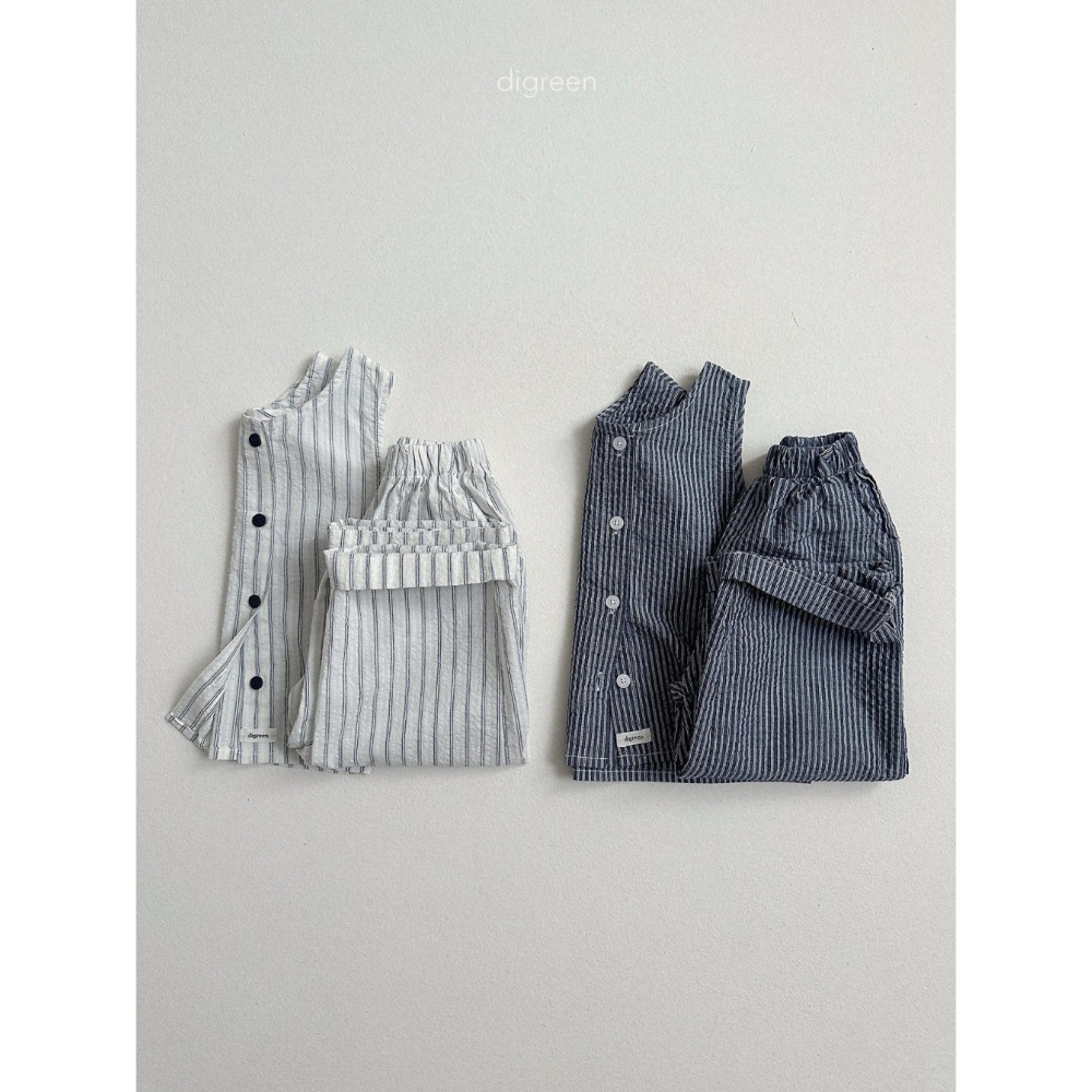 26夏 正韓 DIGREEN｜Daily Neutral  直條薄透長褲-細節圖4