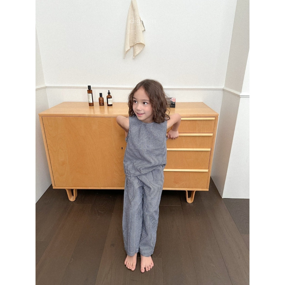 26夏 正韓 DIGREEN｜Daily Neutral  直條薄透長褲-細節圖5