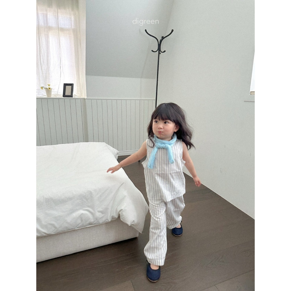 26夏 正韓 DIGREEN｜Daily Neutral  直條薄透長褲-細節圖6