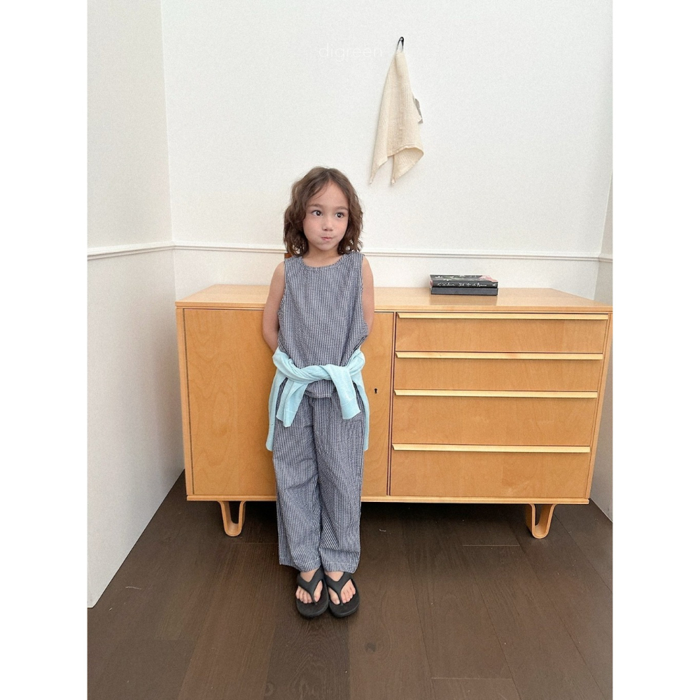 26夏 正韓 DIGREEN｜Daily Neutral  直條薄透長褲-細節圖7