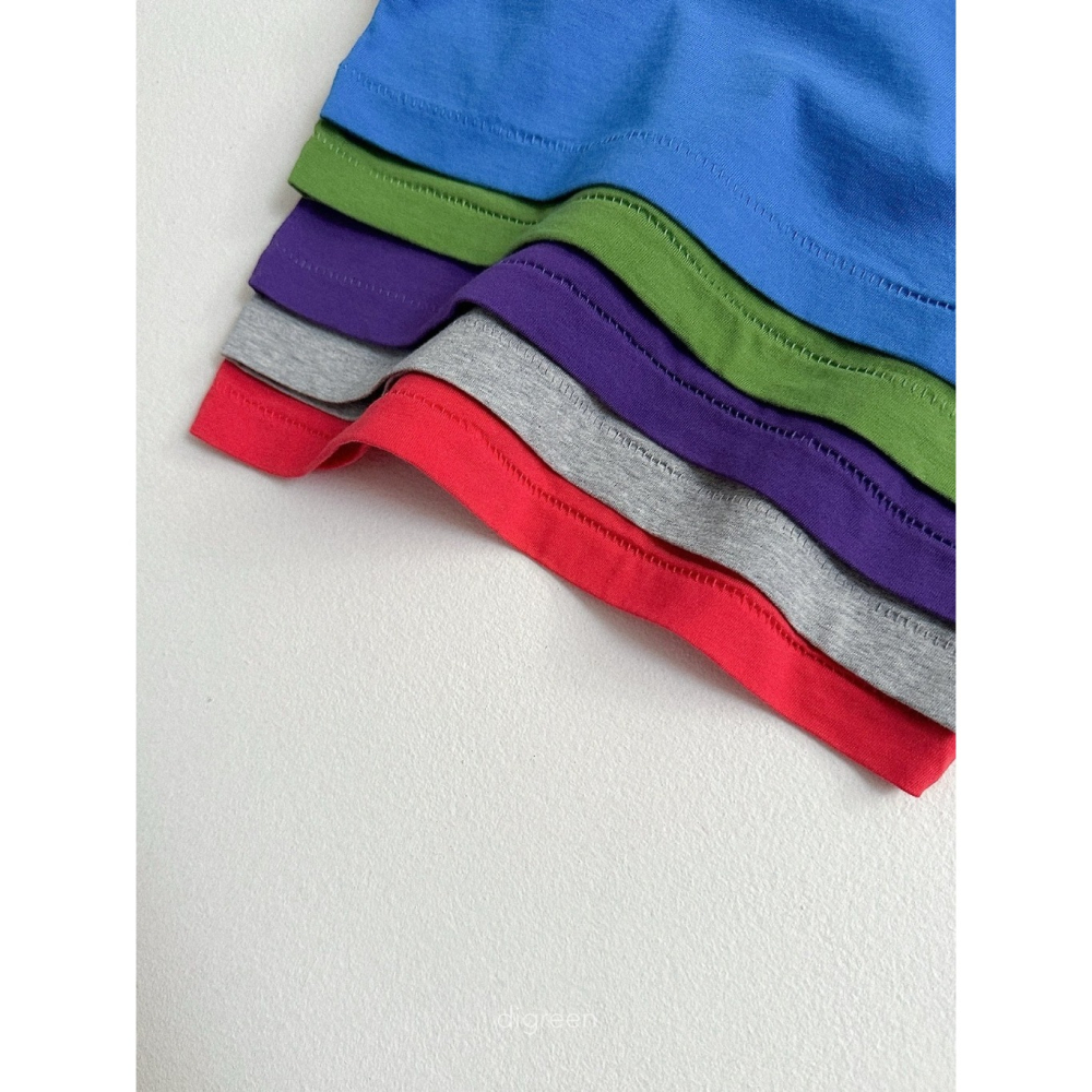 26夏 正韓 DIGREEN｜Daily Neutral 繽紛色系 短T-細節圖3