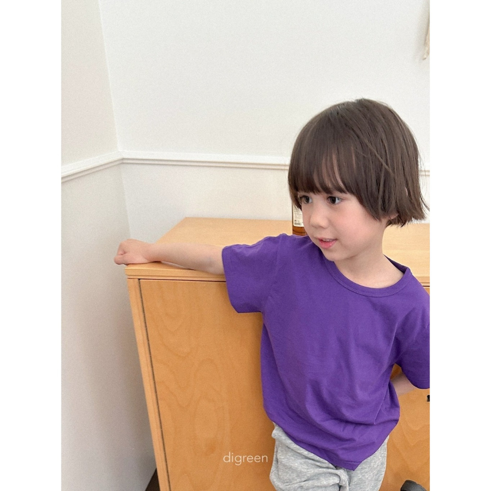 26夏 正韓 DIGREEN｜Daily Neutral 繽紛色系 短T-細節圖4