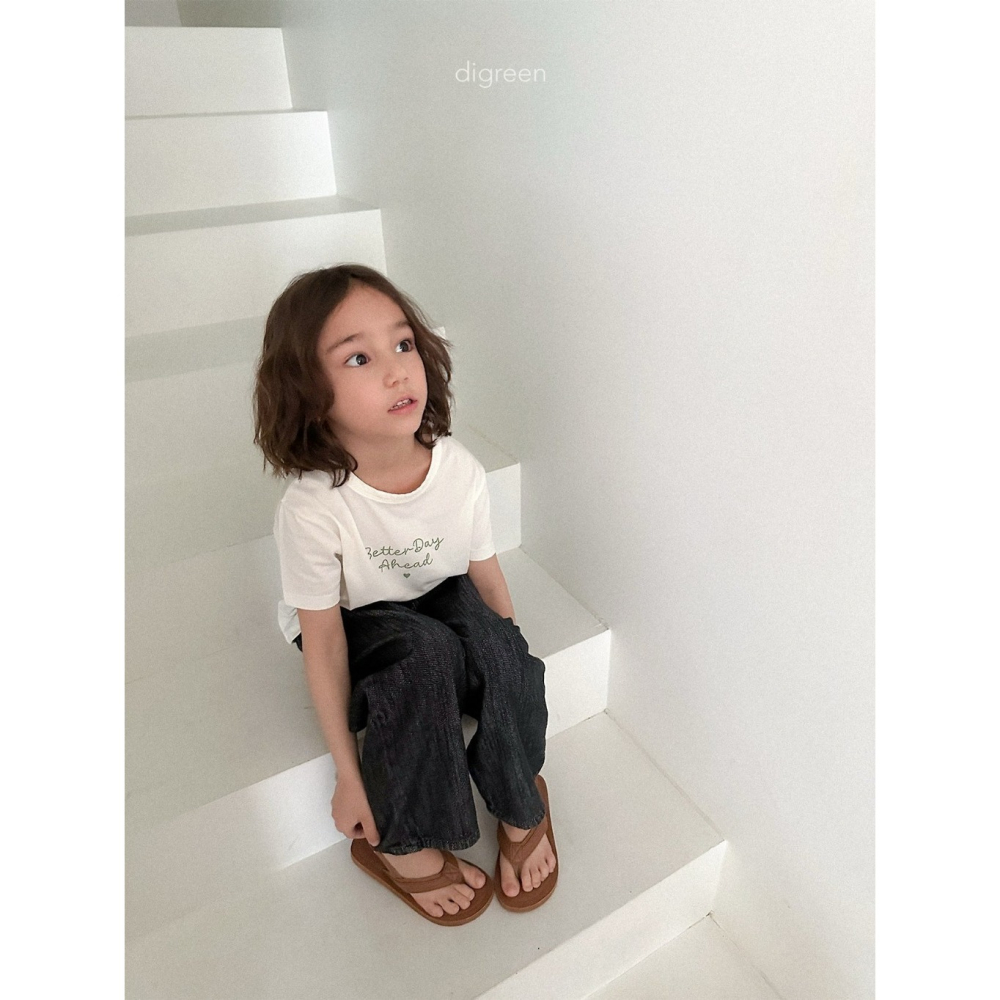 26夏 正韓 DIGREEN｜Daily Neutral 極簡 鬆緊直筒牛仔褲-細節圖6