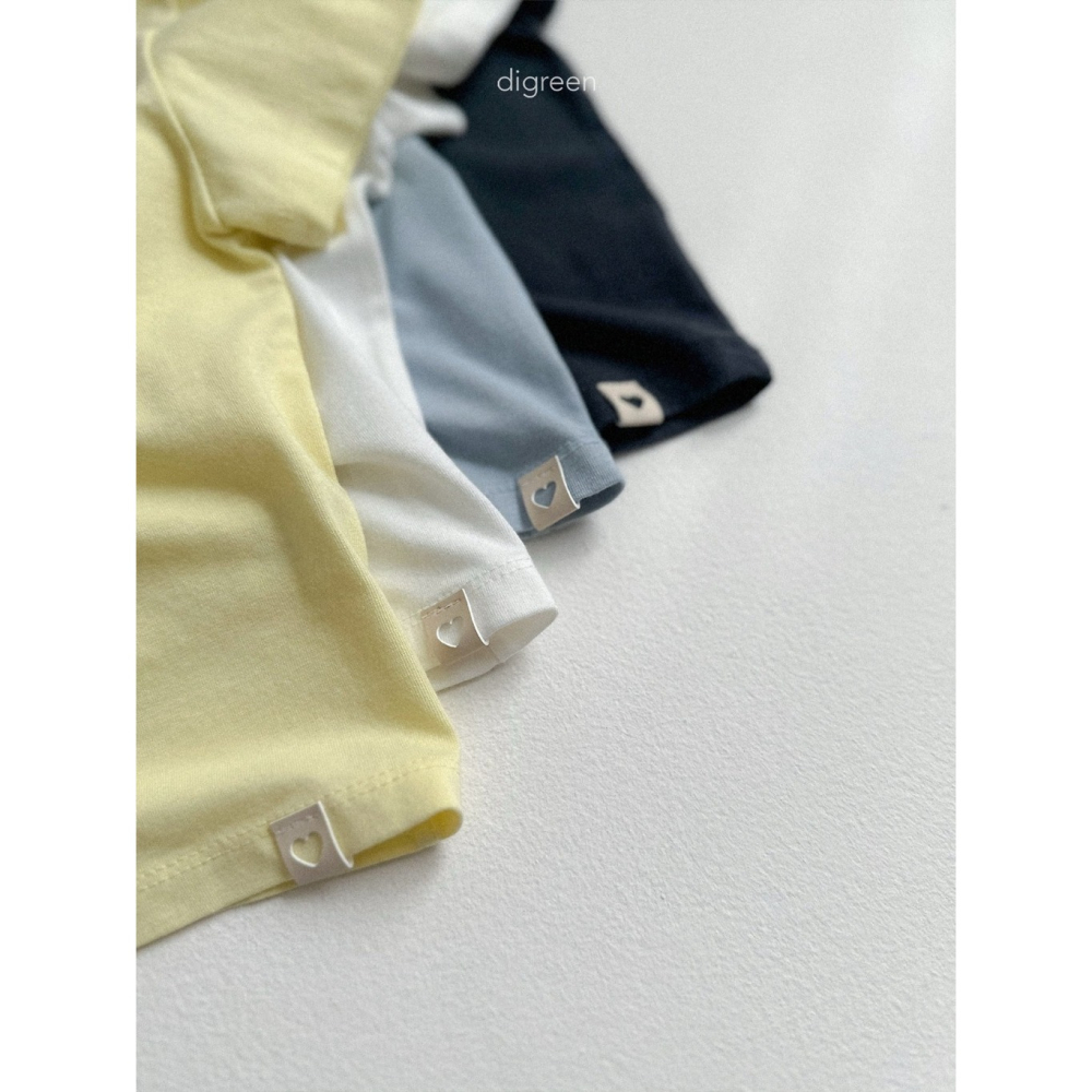 26夏 正韓 DIGREEN｜Daily Neutral  衣櫃都要有的 百搭素色T-細節圖2