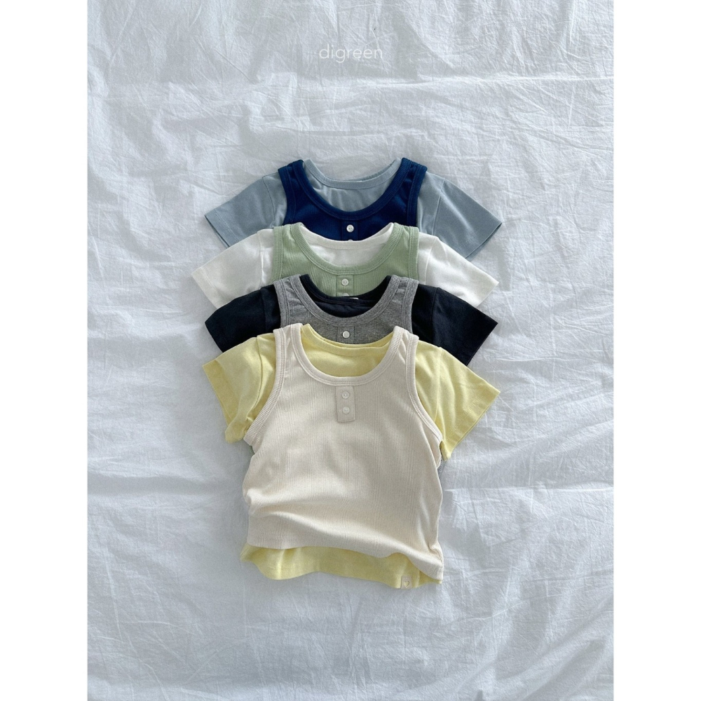 26夏 正韓 DIGREEN｜Daily Neutral  衣櫃都要有的 百搭素色T-細節圖3