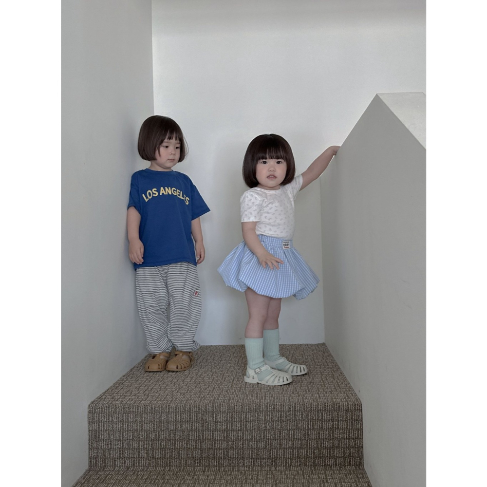 26夏 正韓 The Plain | Daily Little 澎澎格紋 南瓜裙-細節圖5