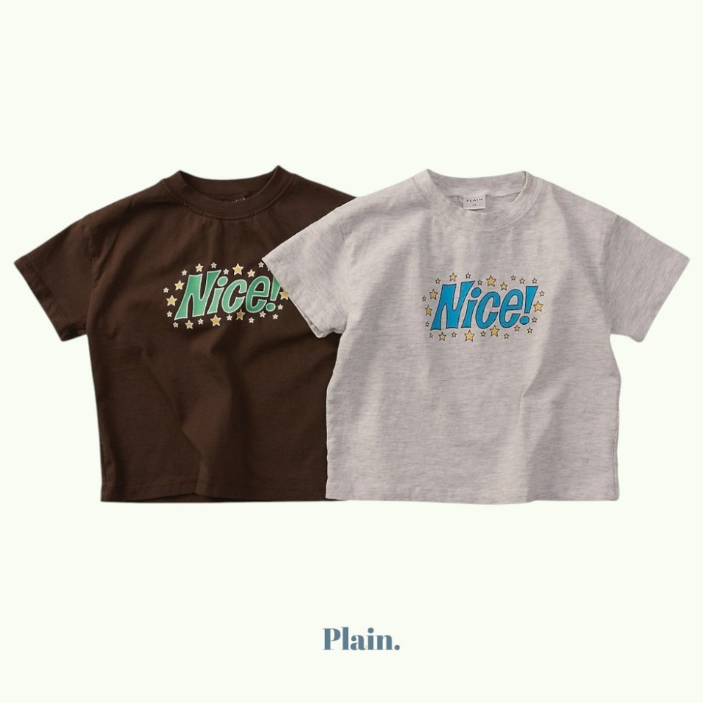26夏 正韓 The Plain | Daily Little very nice 印花短Ｔ-細節圖2