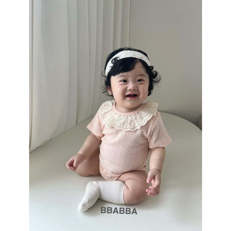26夏 正韓 Bbabba ｜Cream Baby 布蕾 柔霧透氣 包屁衣-細節圖2
