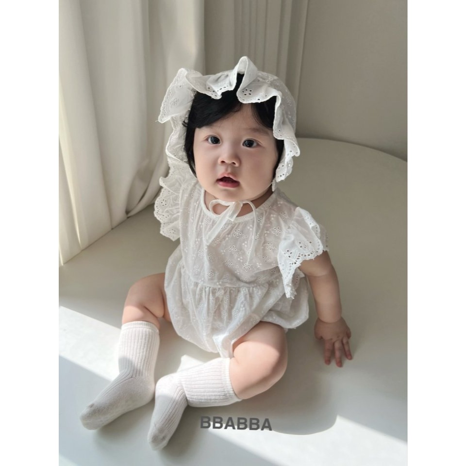 26夏 正韓 Bbabba ｜Cream Baby 極美古典 布蕾包屁衣  大推 抓周-細節圖3