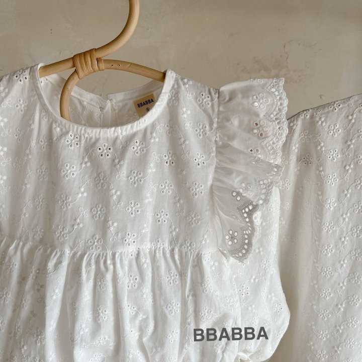 26夏 正韓 Bbabba ｜Cream Baby 極美古典 布蕾包屁衣  大推 抓周-細節圖4