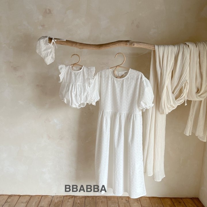 26夏 正韓 Bbabba ｜Cream Baby 極美古典 布蕾包屁衣  大推 抓周-細節圖5