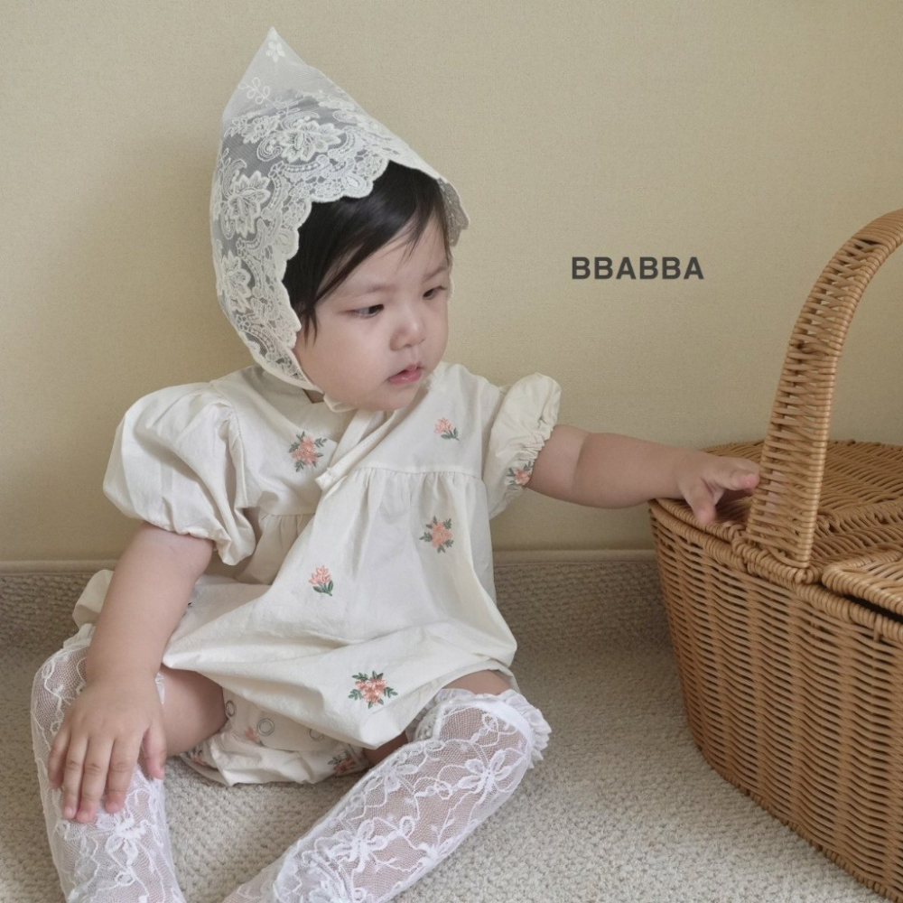 26夏 正韓 Bbabba ｜Cream Baby 普羅旺斯 包屁衣-細節圖2