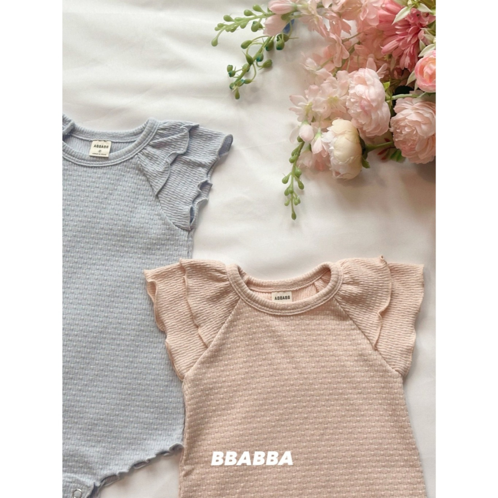 26夏 正韓 Bbabba ｜Cream Baby 氣質款 包屁衣 大推-細節圖4