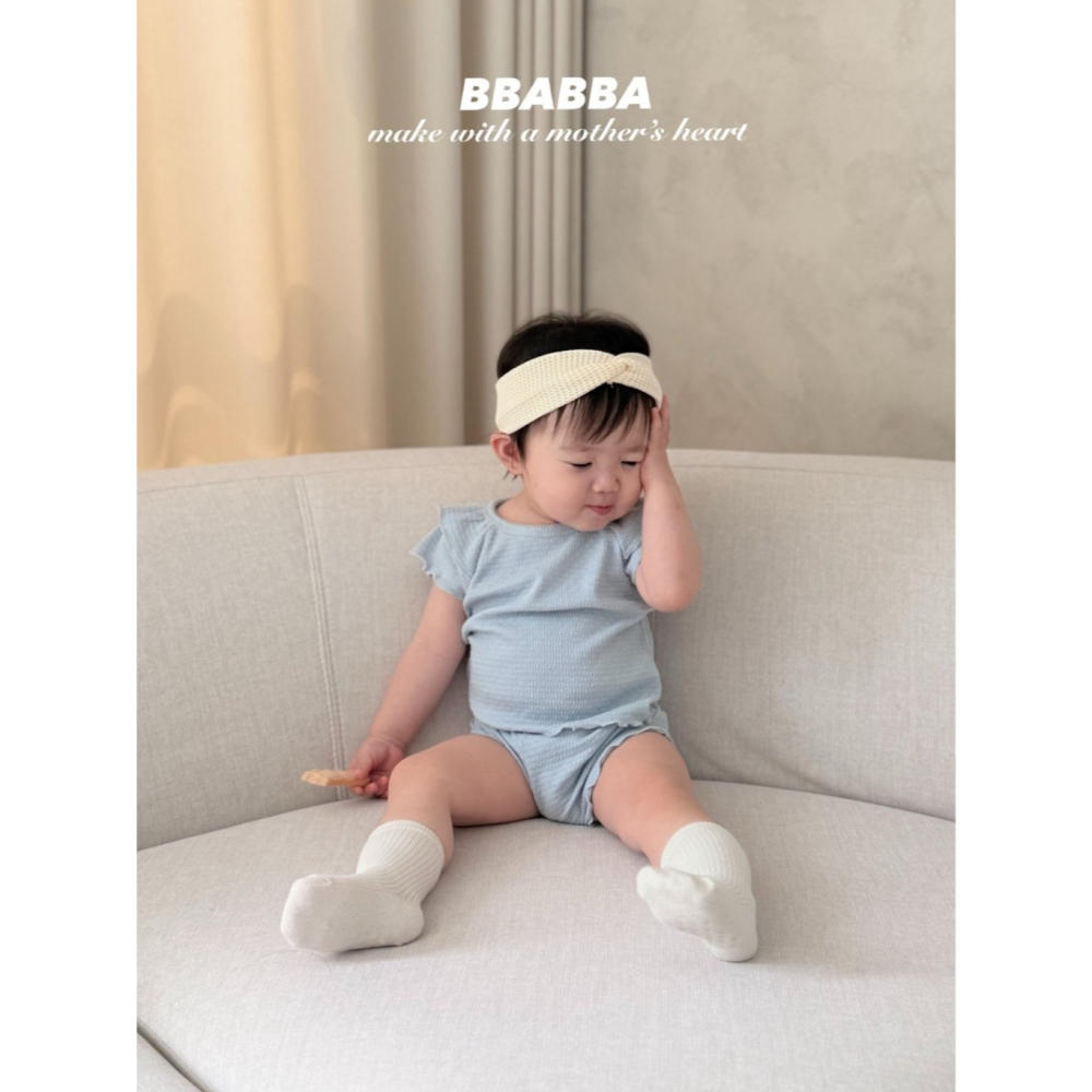 26夏 正韓 Bbabba ｜Cream Baby 氣質款 套裝 大推-細節圖3