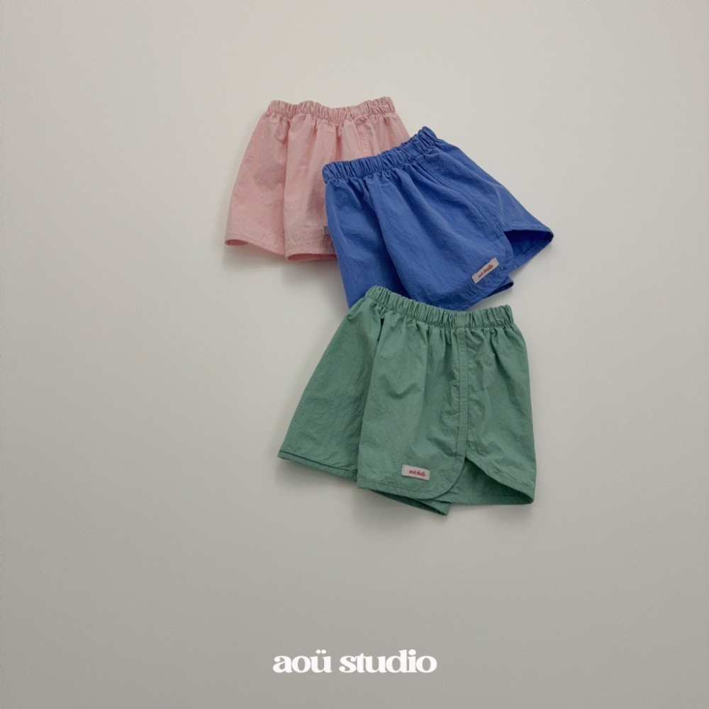 26夏 正韓 Aou | Soft Stripe Mood 輕薄糖果色 短褲 設計師款-細節圖6