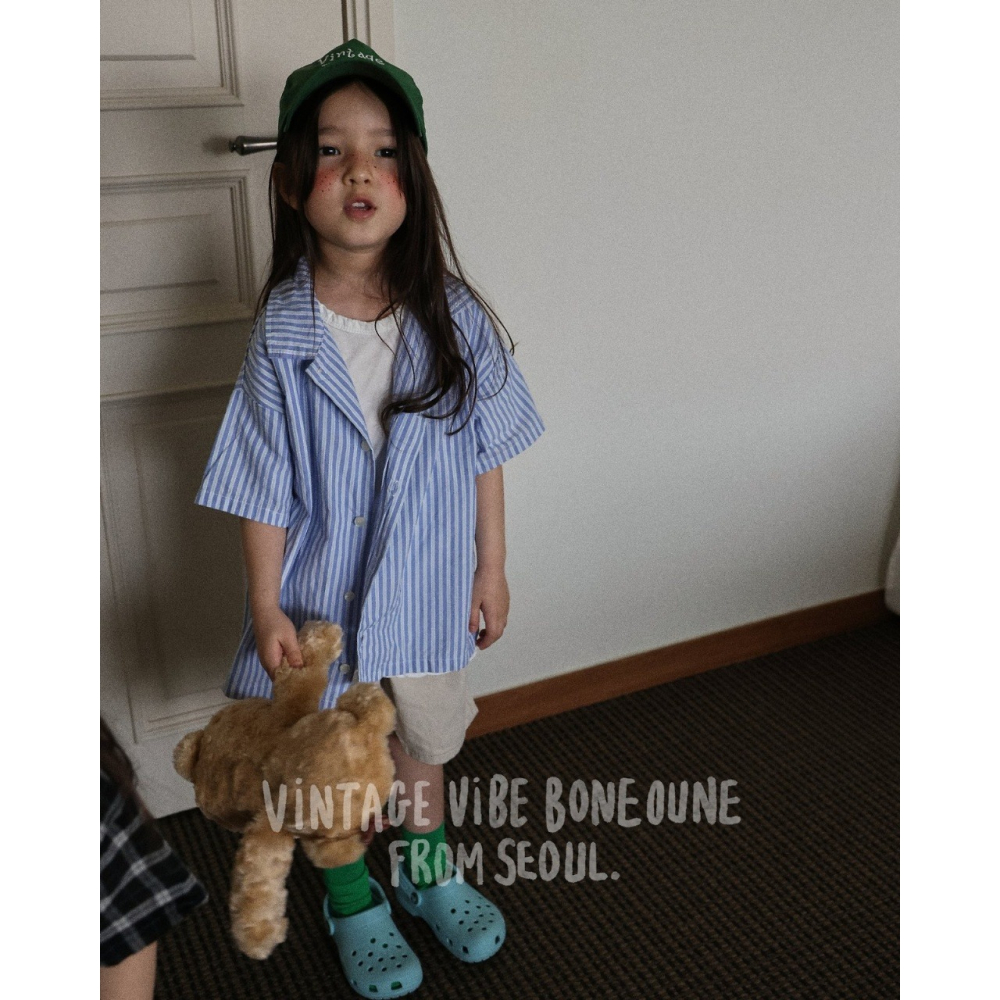 26夏 正韓 Boneoune | Vintage Mood 穿上會愛上的 基本款 品牌短T-細節圖4