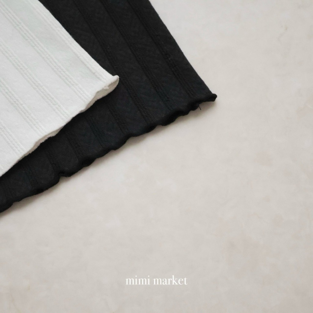 26夏 正韓 Mimimarket | Cream Linen 氣質壓紋 公主袖 上衣-細節圖2