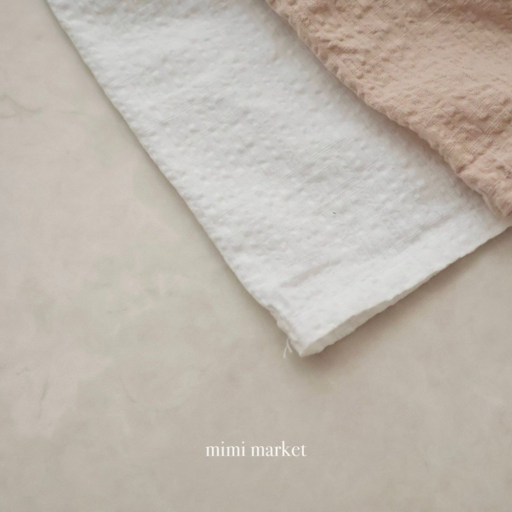 26夏 正韓 Mimimarket | Cream Linen 泡泡紗 公主袖 洋裝 大推氣質款-細節圖5