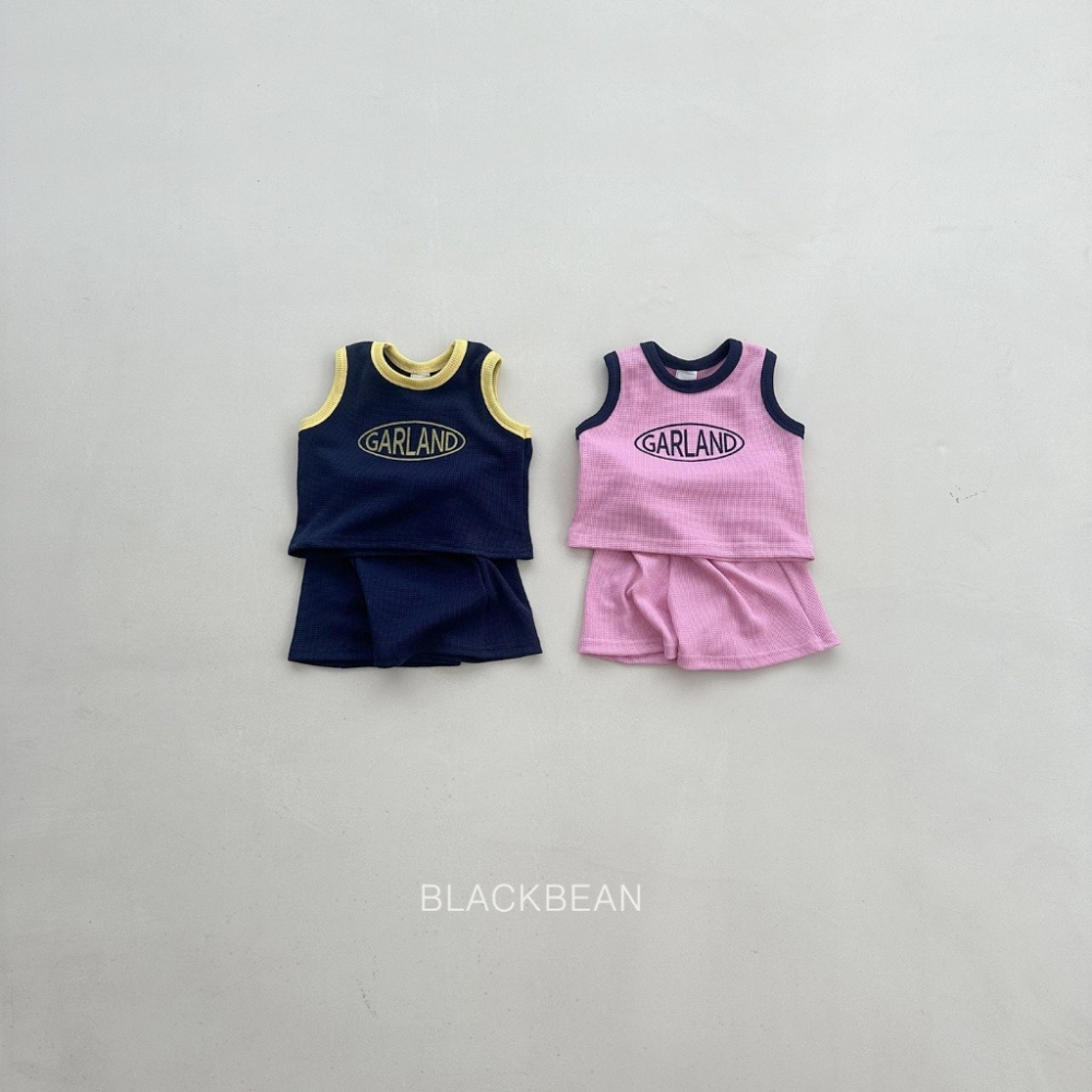 26夏 正韓 BLACKBEAN｜Summer Collection Vol.2  亮眼配色 無袖套裝-細節圖2