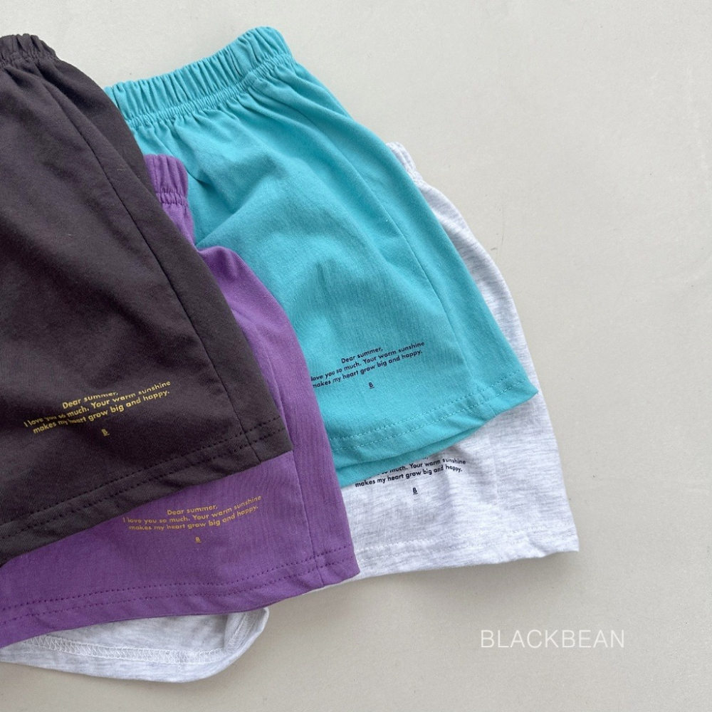 26夏 正韓 BLACKBEAN｜Summer Collection Vol.2  薄棉亮色 棉短褲-細節圖8