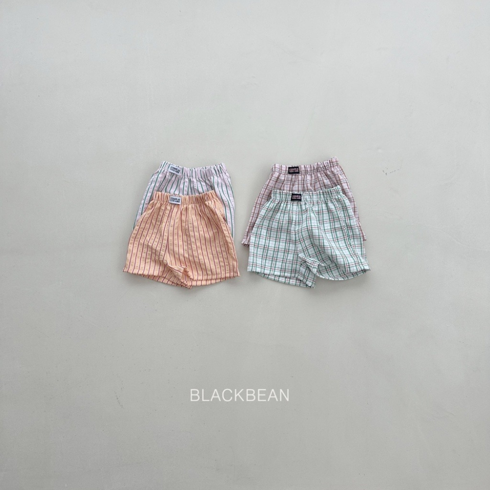 26夏 正韓 BLACKBEAN｜Summer Collection Vol.2 夏天必備 格紋 條紋 短褲-細節圖3