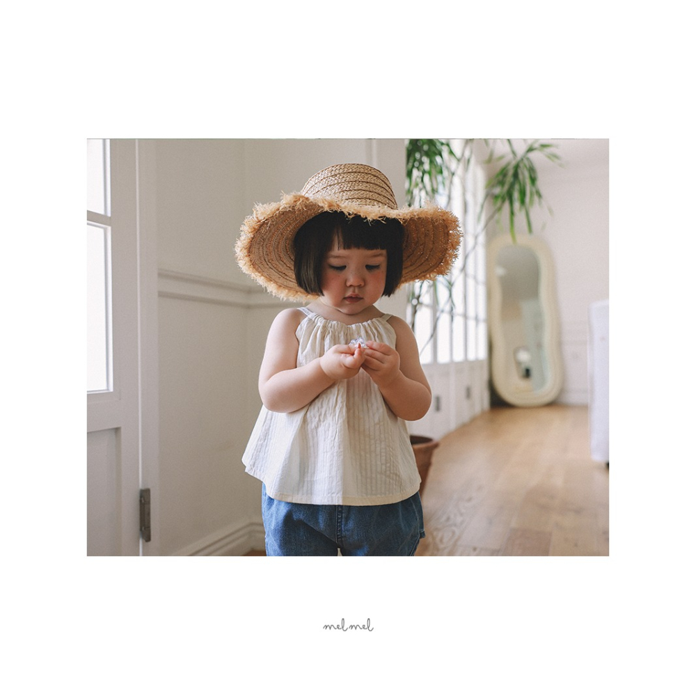 26夏 正韓 MELMEL｜Summer Drop 02 質感 牛仔短褲-細節圖3