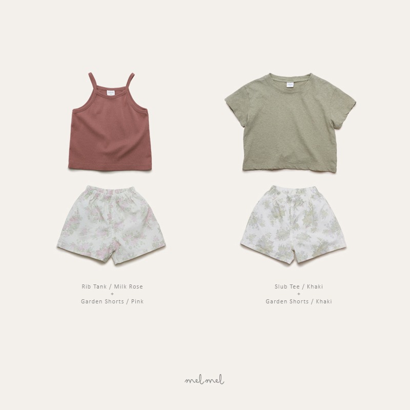 26夏 正韓 MELMEL｜Summer Drop 02 夏日花紋 短褲-細節圖6