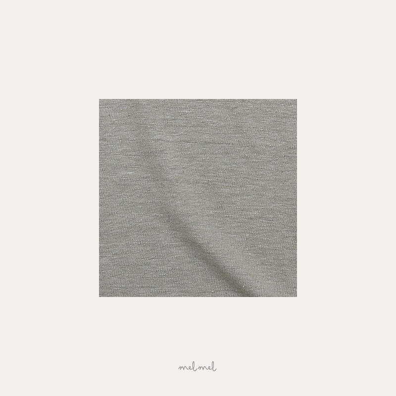 26夏 正韓 MELMEL｜Summer Drop 02 簡約亞麻 無袖上衣-細節圖7